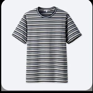 UniqloxJWAnderson 2017 Gray Striped T-Shirt
